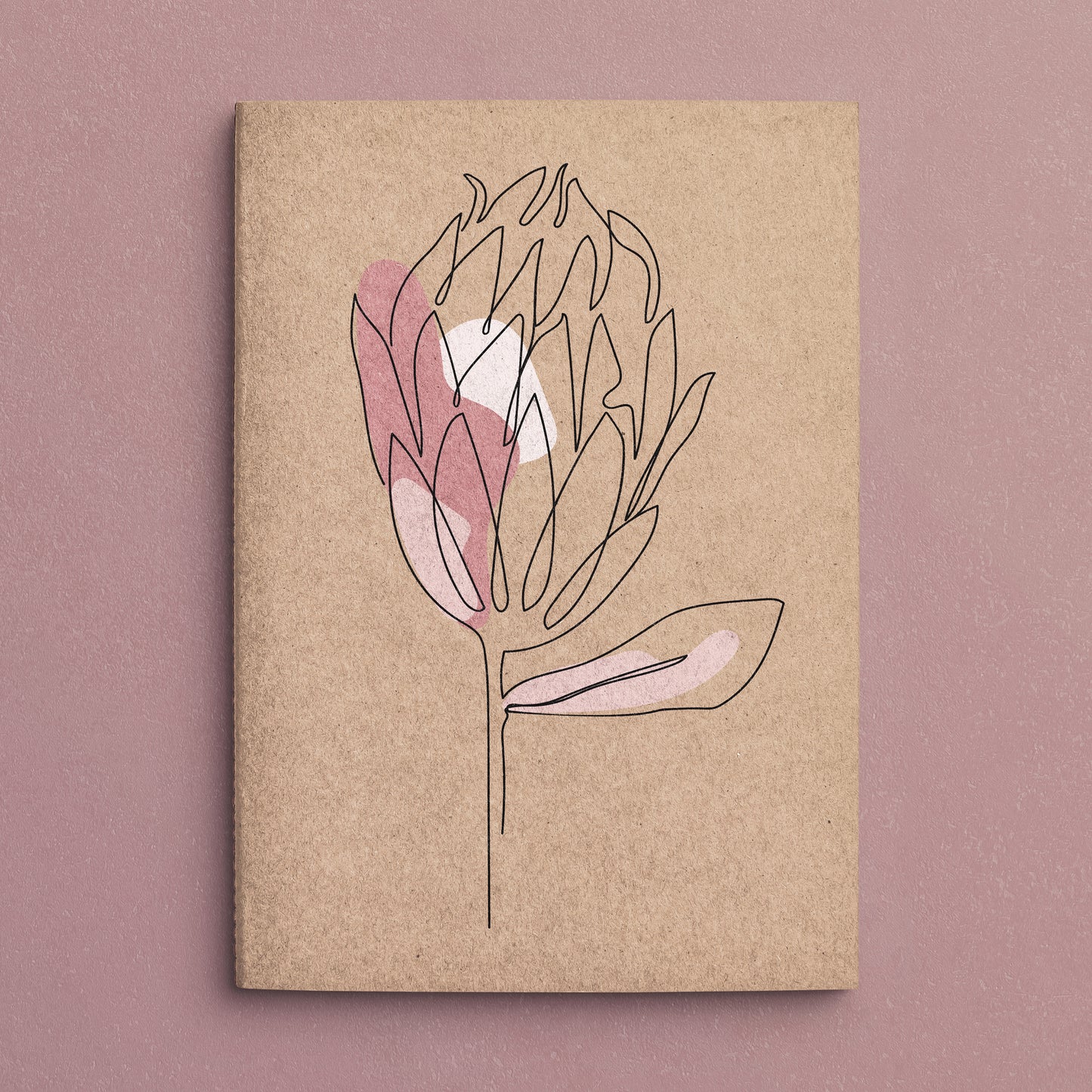 Kraft Protea Notebook