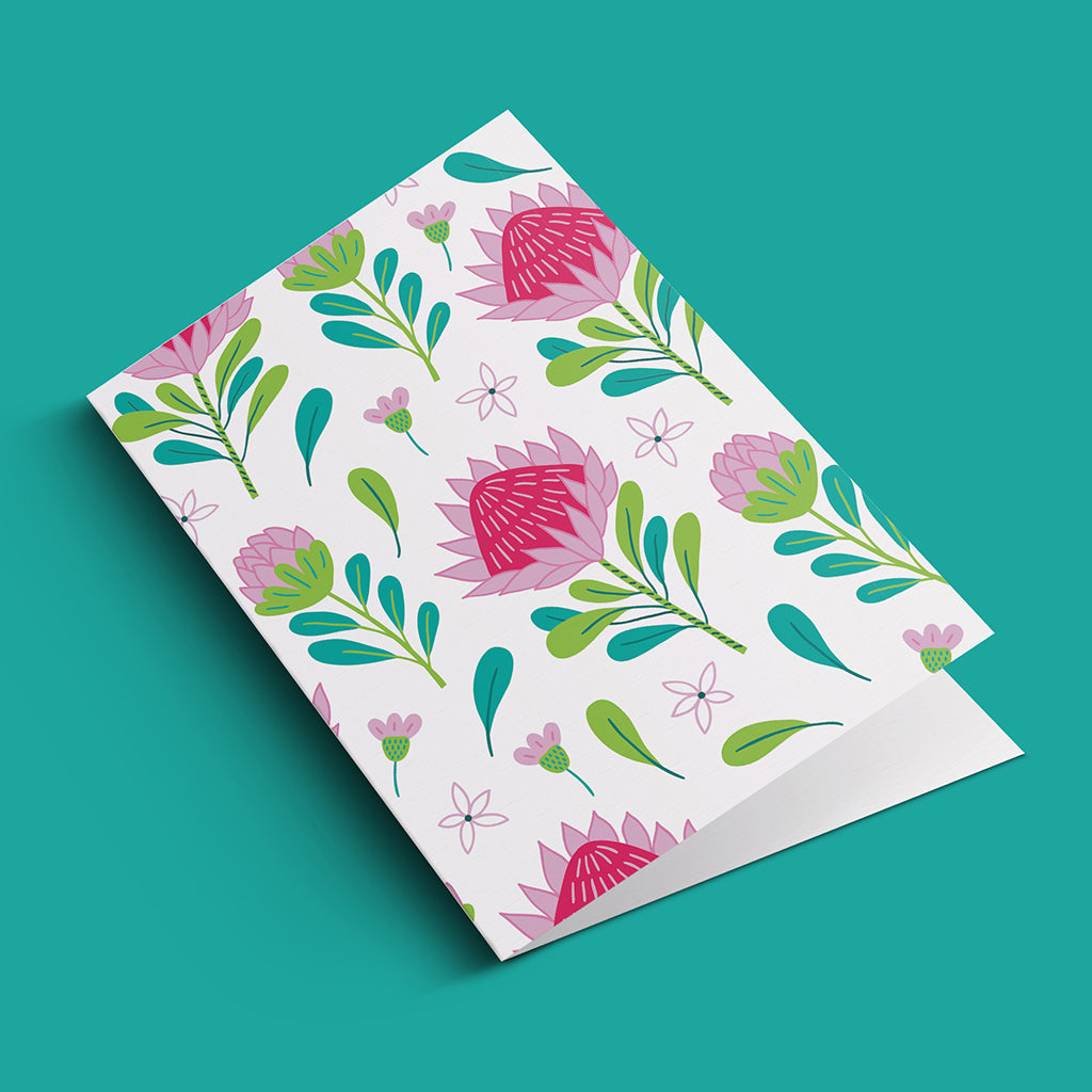 Whimsy in Bloom Greeting Card