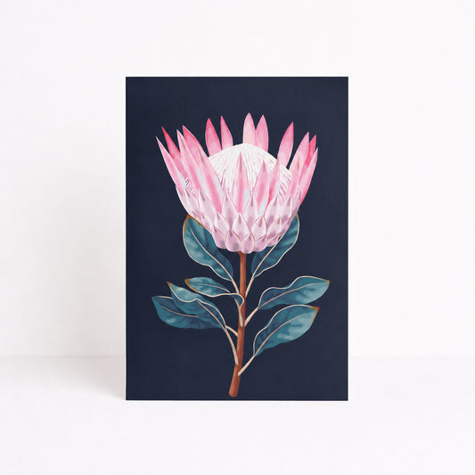Indigo Bloom Greeting Cards