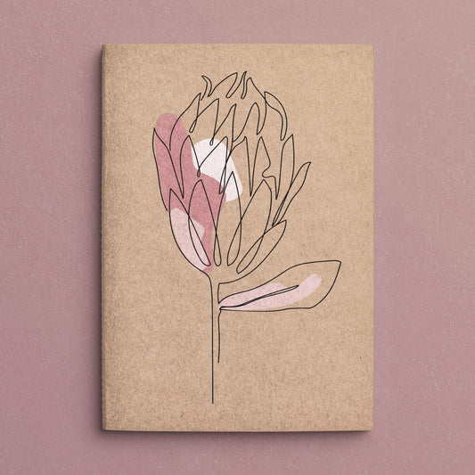 Kraft Protea Notebook