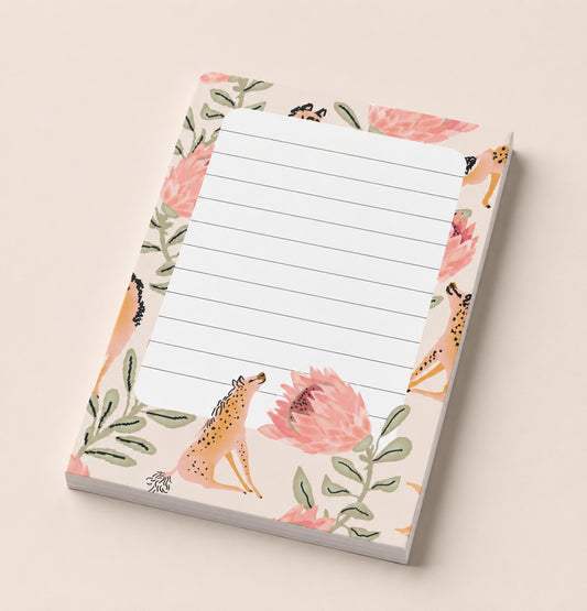 Hyena Bloom Notepad