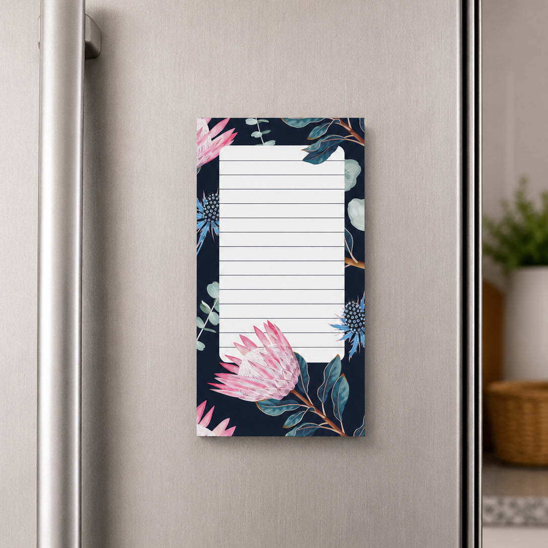 Indigo Bloom Notepad
