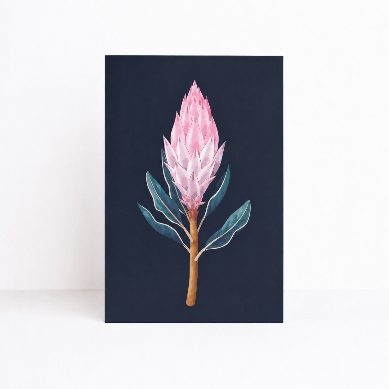 Indigo Bloom Greeting Cards