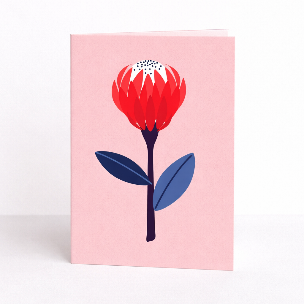 Scarlet & Sky Greeting Cards