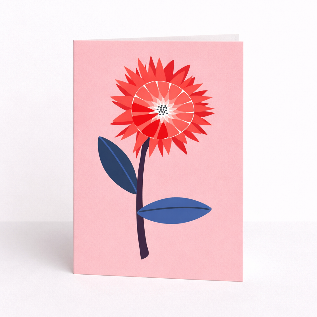 Scarlet & Sky Greeting Cards