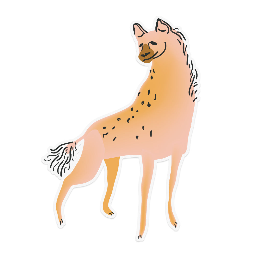 Humphrey the Hyena Sticker