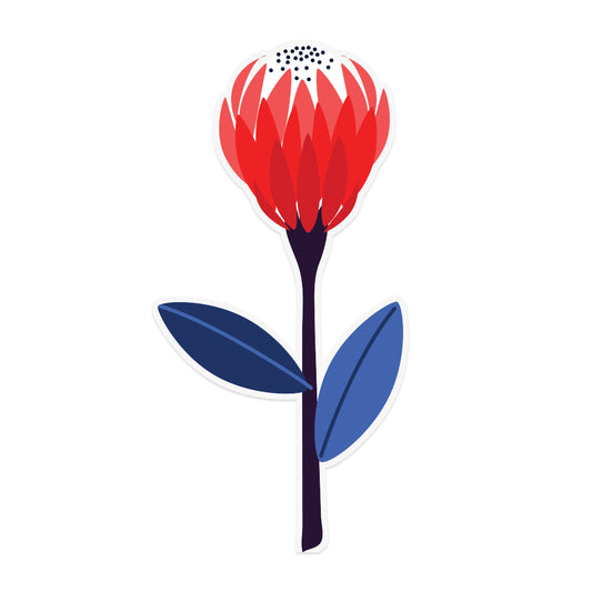 Scarlet & Sky Sticker